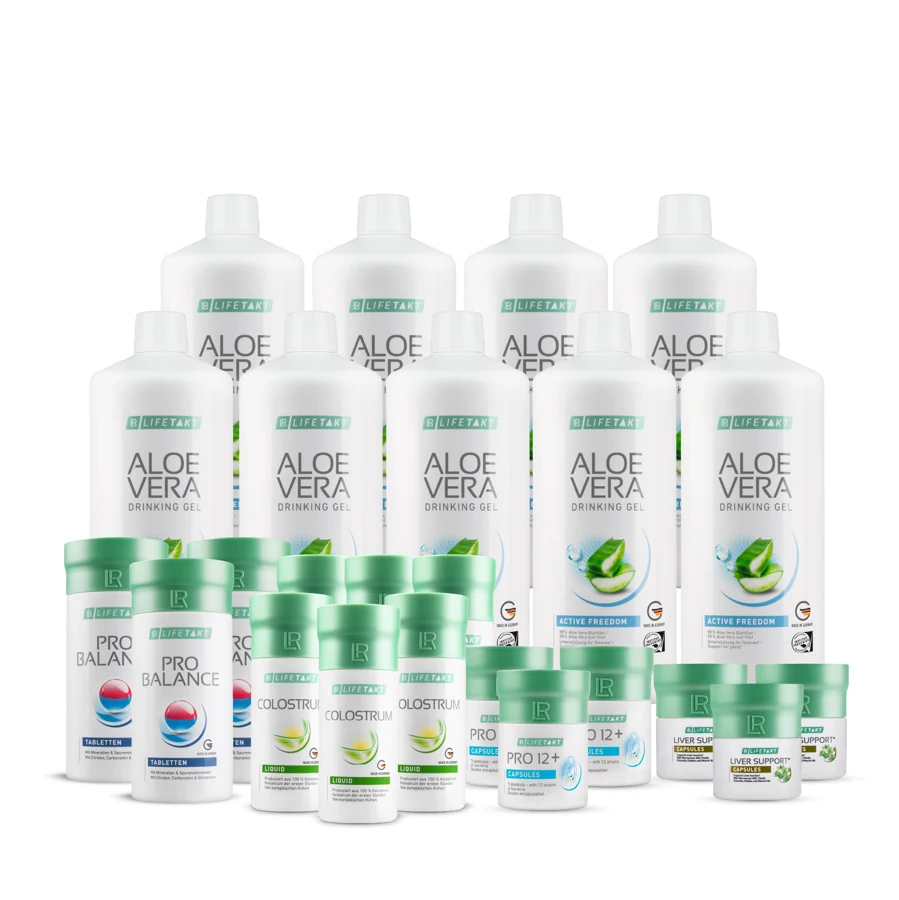 LR HEALTH MISSION 3 měsíce (AV Gel Freedom + Colostrum Liquid)