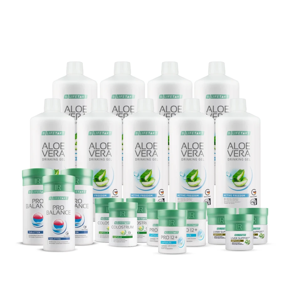 LR HEALTH MISSION 3 měsíce (Aloe Vera Gel Freedom + Colostrum Kapsle)
