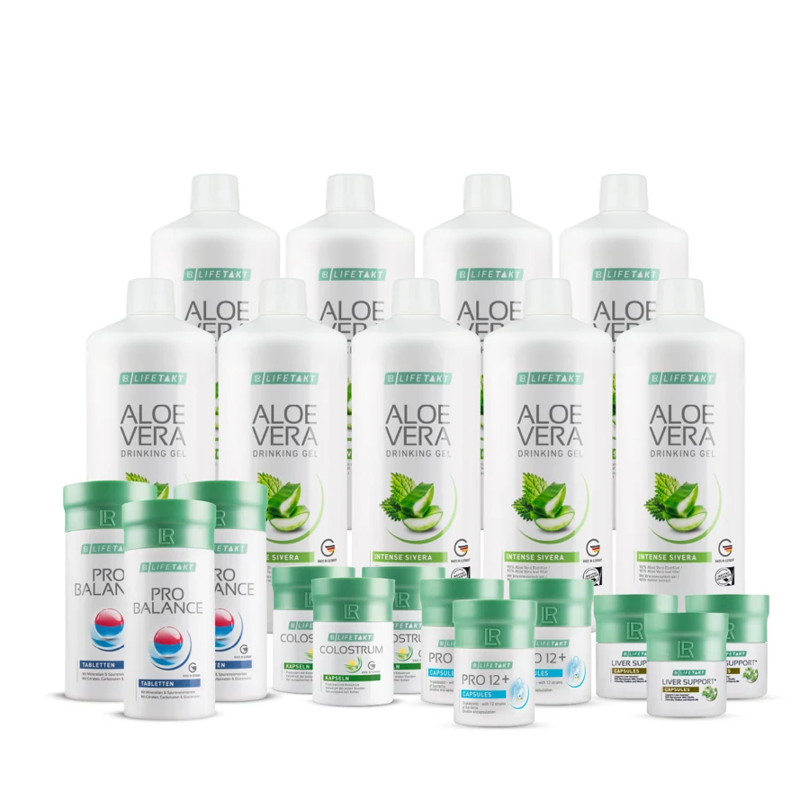 LR HEALTH MISSION 3 měsíce (Aloe Vera Gel Sivera + Colostrum Kapsle)